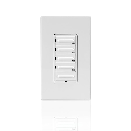 Leviton Leviton Decora Indoor Countdown Timer 120 V White DT112-1LW